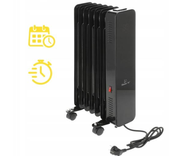 Mission Air Grzejnik olejowy OSLO 1500W Black WiFi - 1590308 - zdjęcie 9